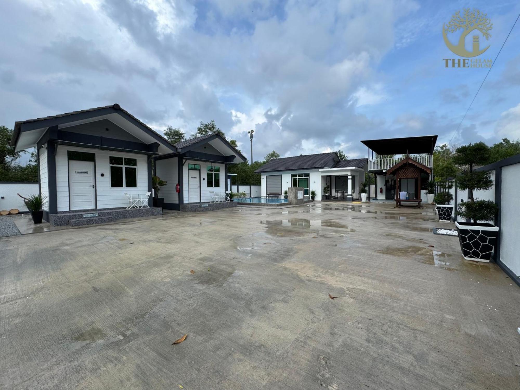 Kampong Telaga Papan The Gelam House 빌라 외부 사진